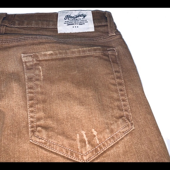 Kennedy Japanese Distressed Denim - Picture 3 of 6